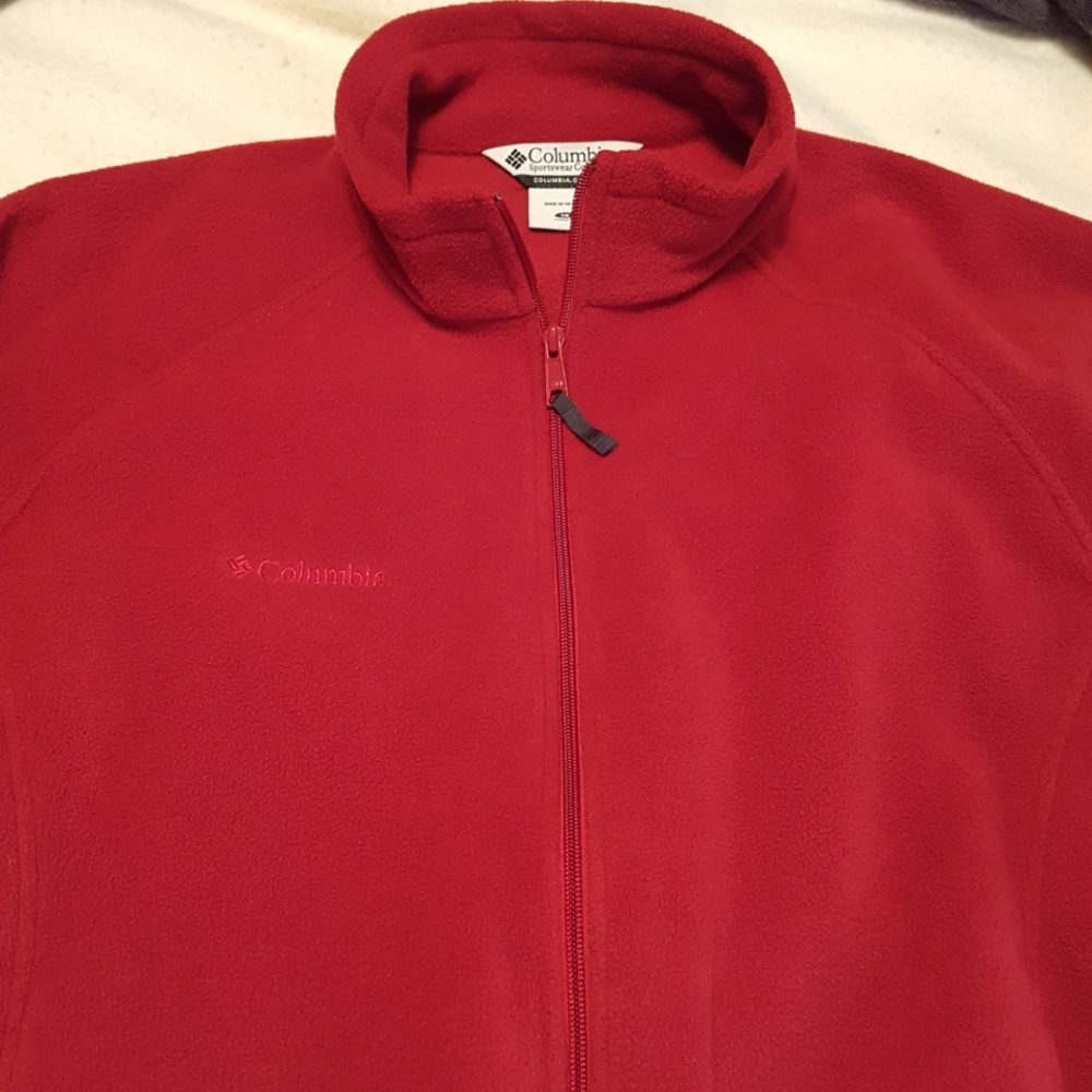 Women's Columbia Fleece Jacket Size 1X